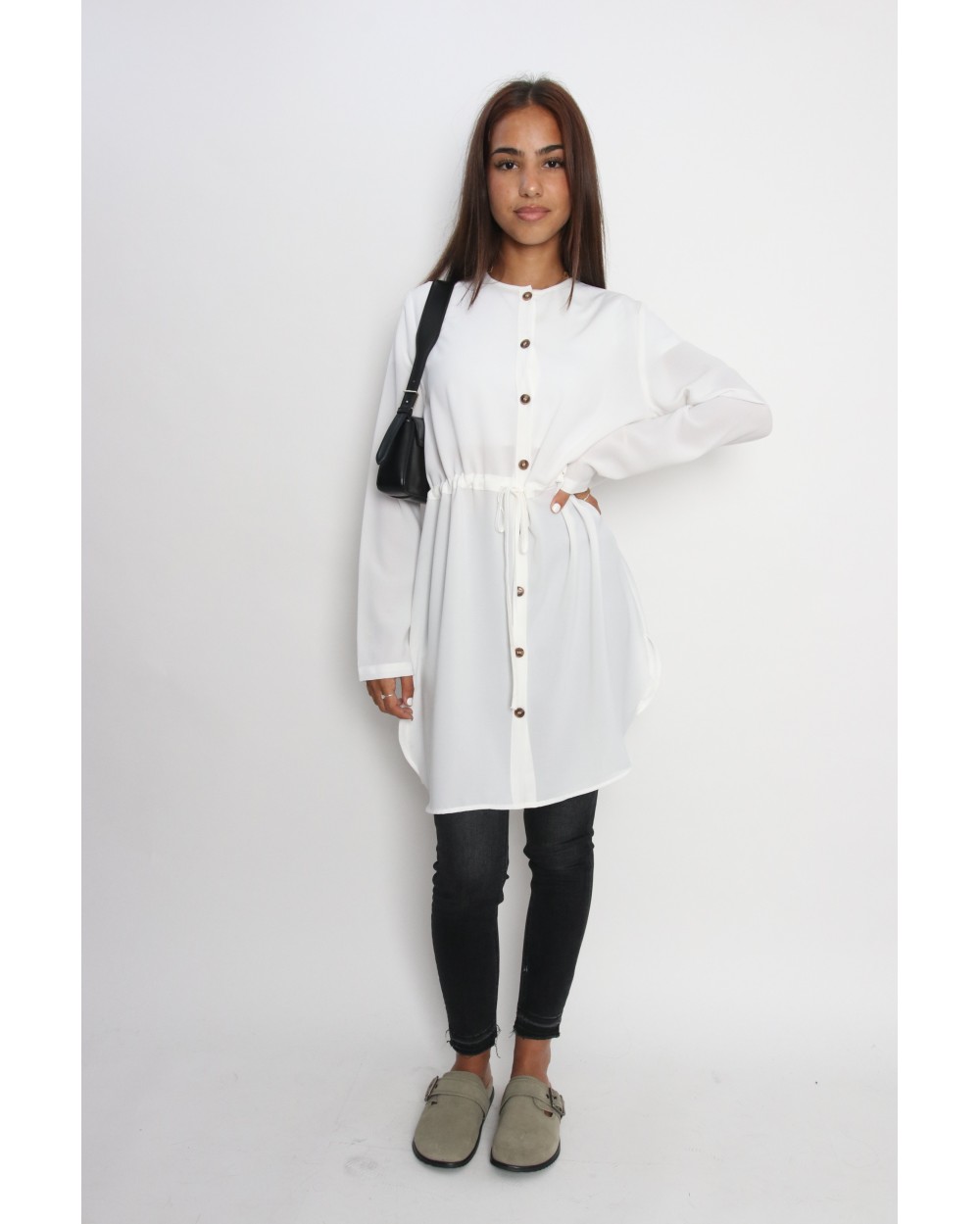 Tahira buttoned tunic