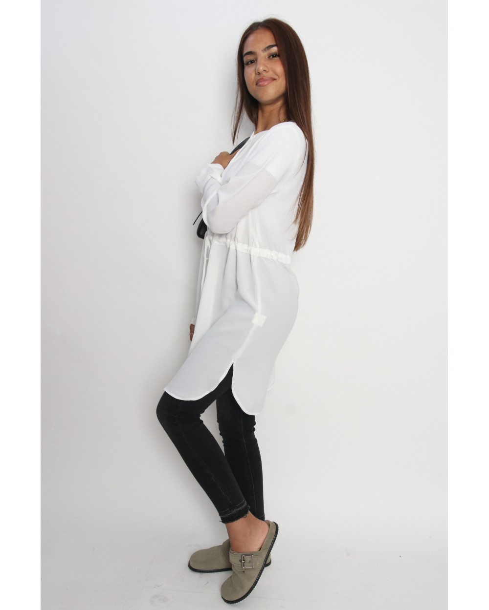 Tahira buttoned tunic