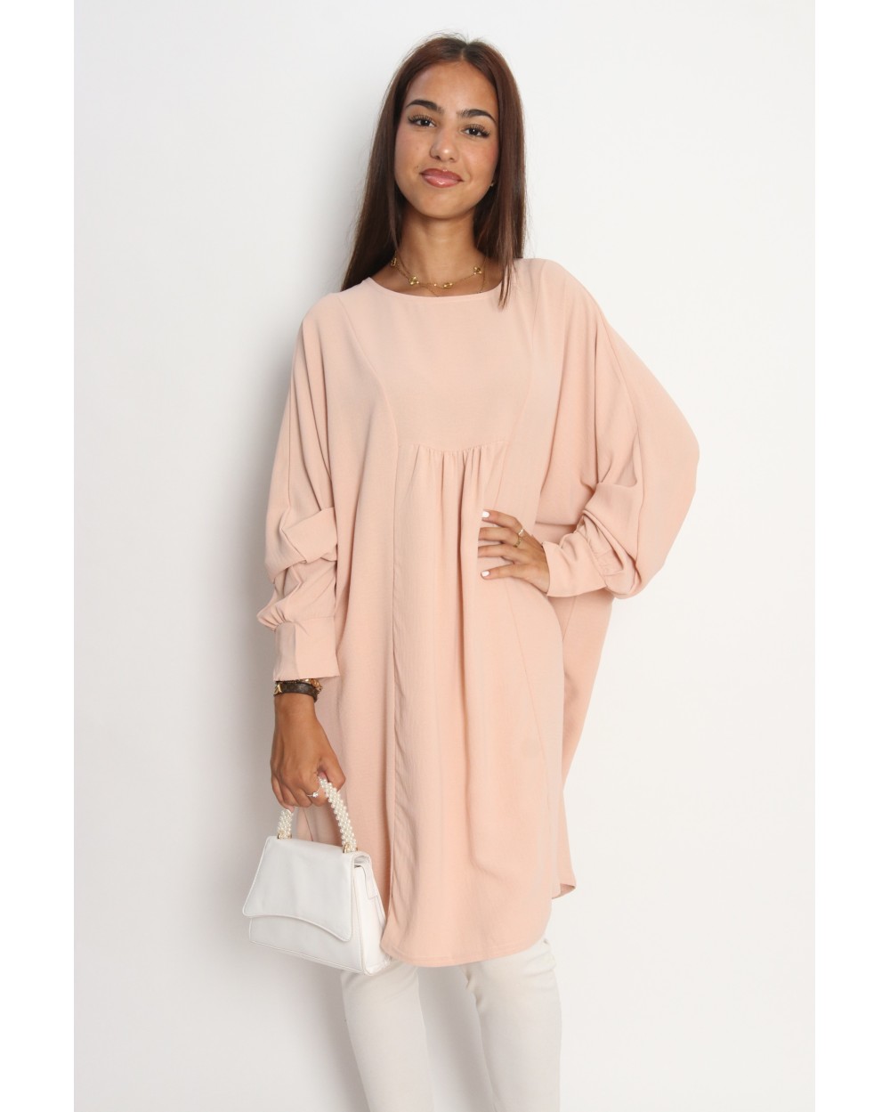 Tunique oversize sienna