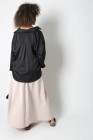 Elegant skirt with flared pleats