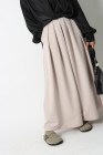 Elegant skirt with flared pleats