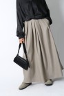 Jupe élégante plis évasée