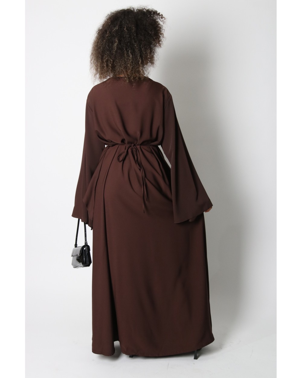 Long crossover dress