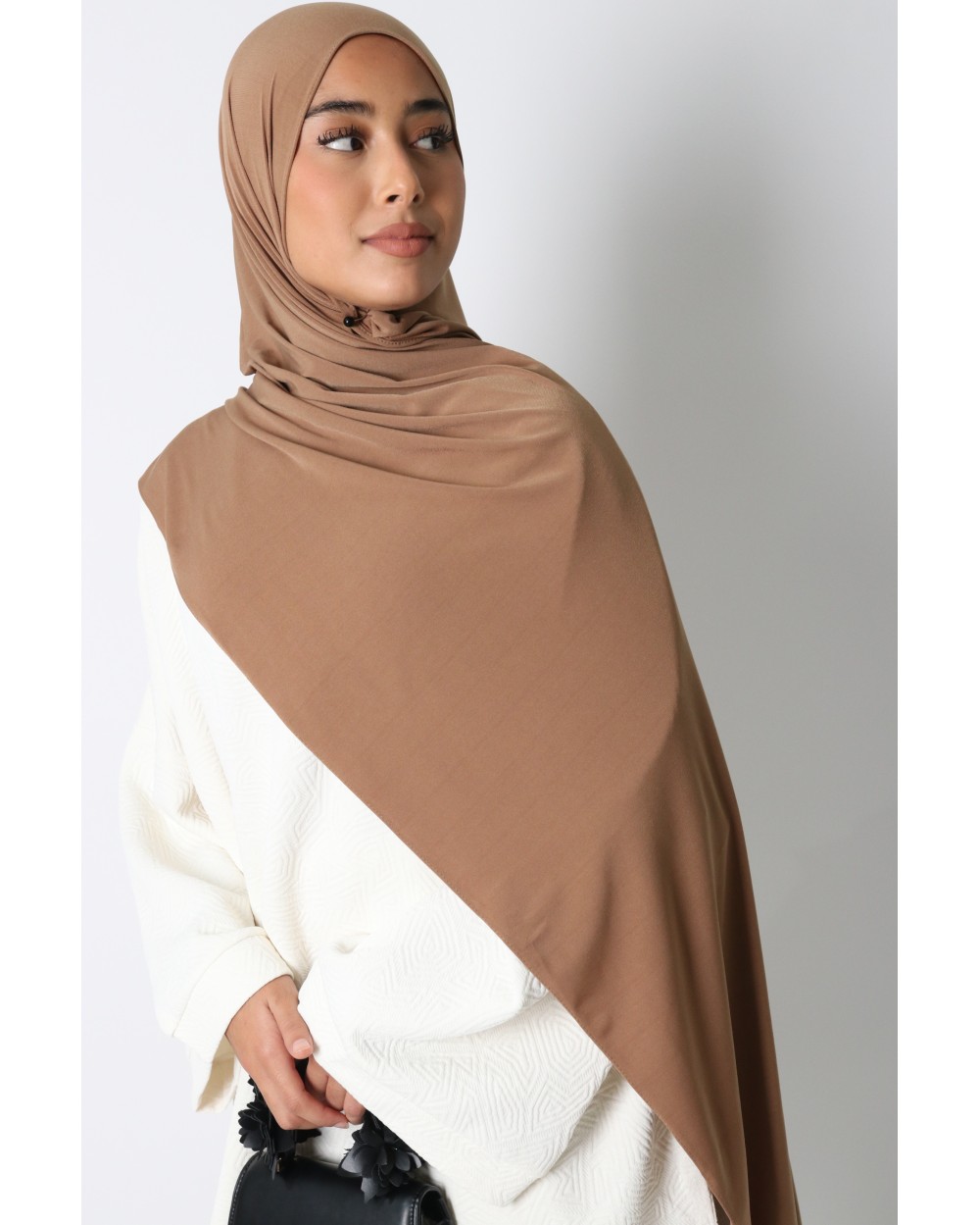 Hijab jersey luxe frisé ondulé SEDEF