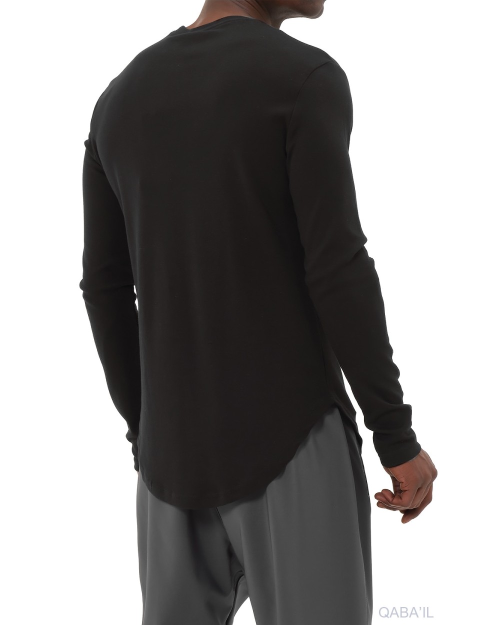 Qabail long-sleeved lightweight jersey t-shirt