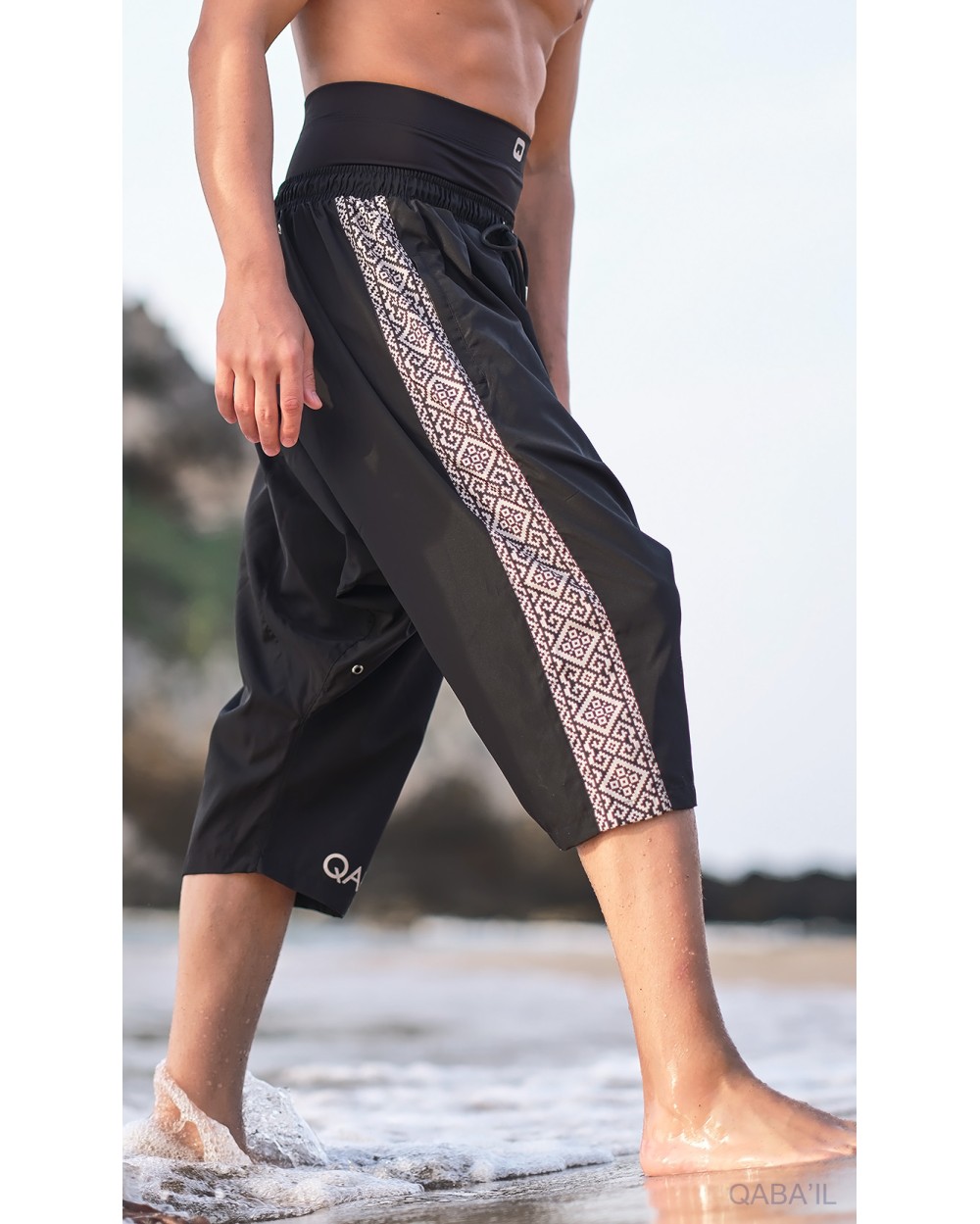 Etniz Qabail bathing suit pants