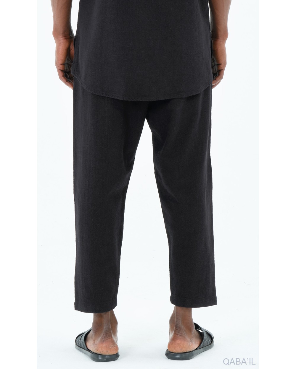 Qabail S25 classic linen cotton sarouel pants