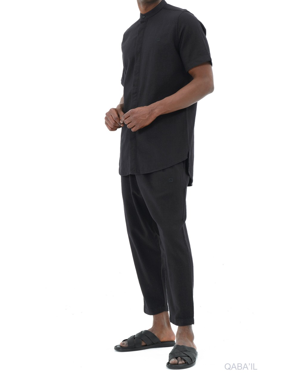 Chemise lin coton Qabail S25