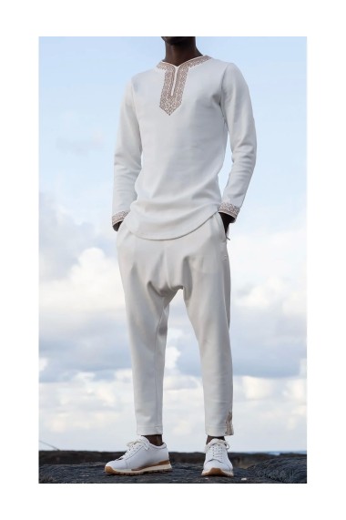 Pull Brodé Etniz Awqas -...